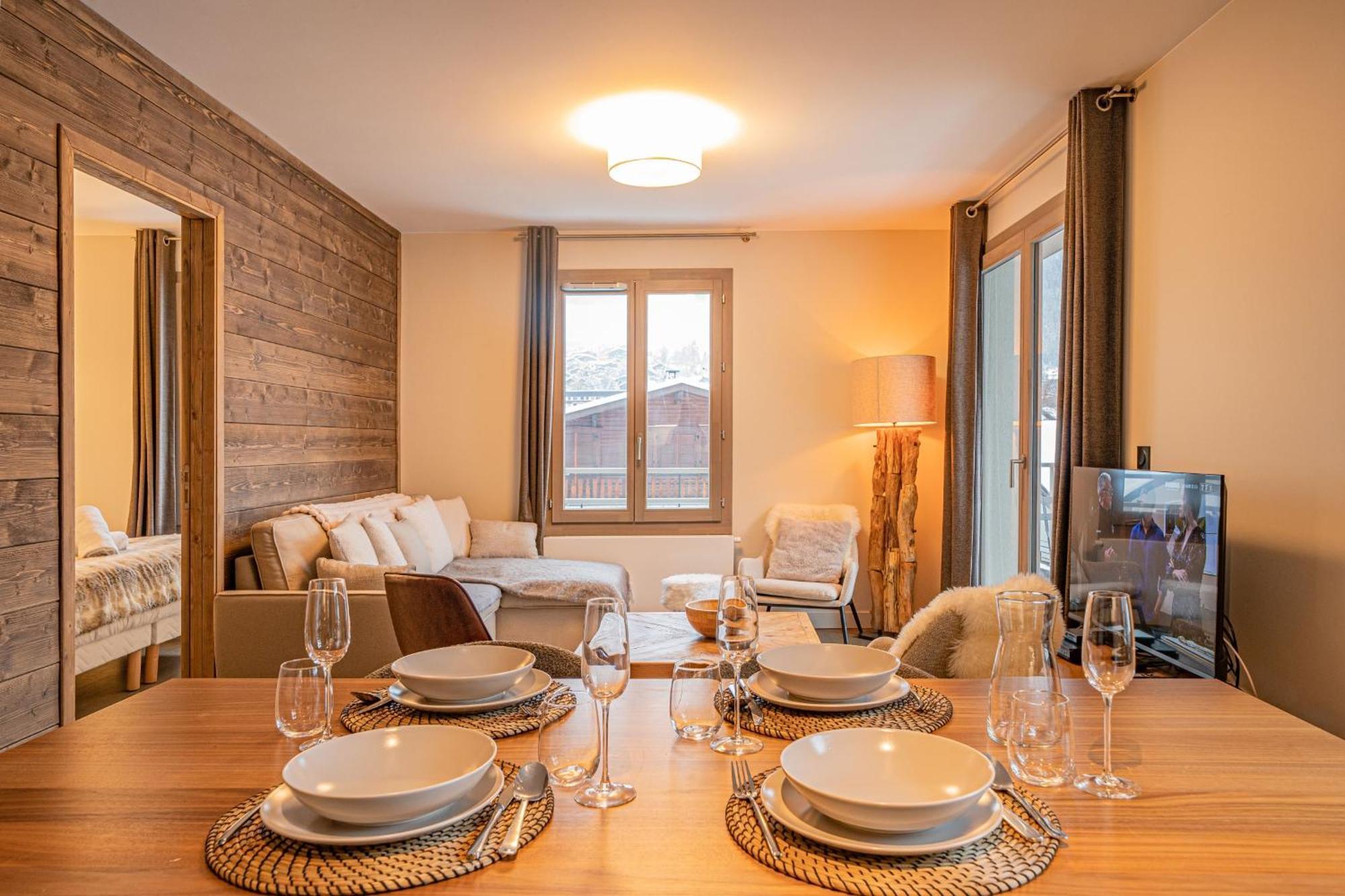 Perle Blanche - Brand New 2 Bedroom Apartment Perfectly Located Chamonix Ngoại thất bức ảnh